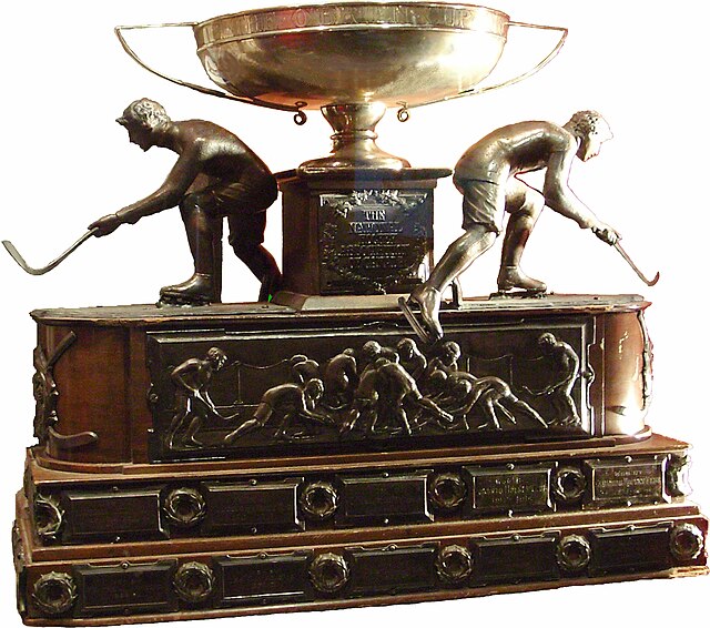 O'Brien Cup, the championship trophy of the NHA. The NHL would continue using it after 1917.