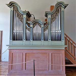 Oberschleißheim, Schlosskirche im Neuen Schloss (Orgel) (1).jpg