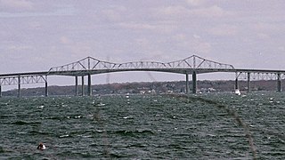 Jamestown Bridge Now-demolished bridge in Narragansett Bay, Rhode Island