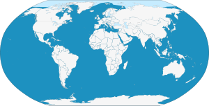 A world map shows killer whales are found throughout every ocean, except parts of the Arctic. They are also absent from the Black and Baltic seas.