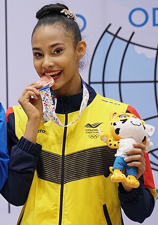 <span class="mw-page-title-main">Oriana Viñas</span> Colombian rhythmic gymnast