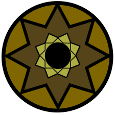 Symbol for Ōtsutsuki-klanen sett i anime.