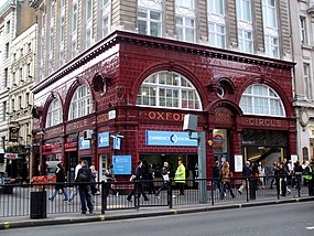 Oxford Circus stn Bakerloo building.jpg