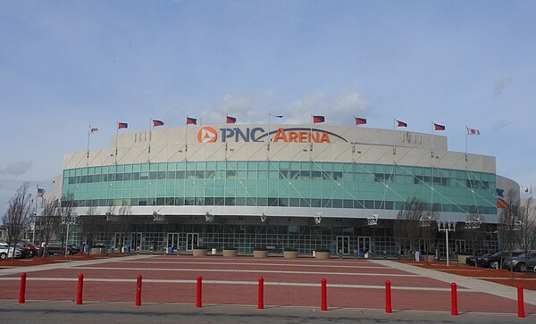 PNC Arena in 2013