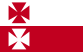 File:POL Elbląg flag.svg (Source: Wikimedia)