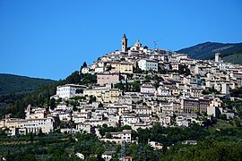 Panorama over Trevi