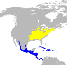 Parkesia motacilla map.svg