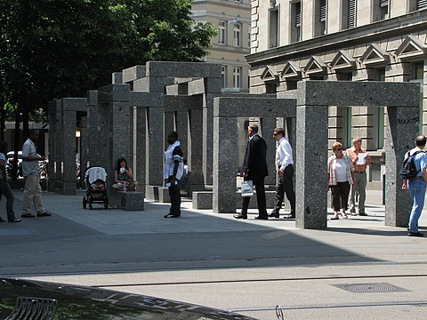 Pavillonskulptur, 1983 Zürich