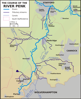 Image illustrative de l’article Penk (rivière du Royaume-Uni)