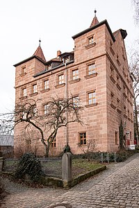 Pfinzingschloss in Feucht, ein typischer Patriziersitz von 1568