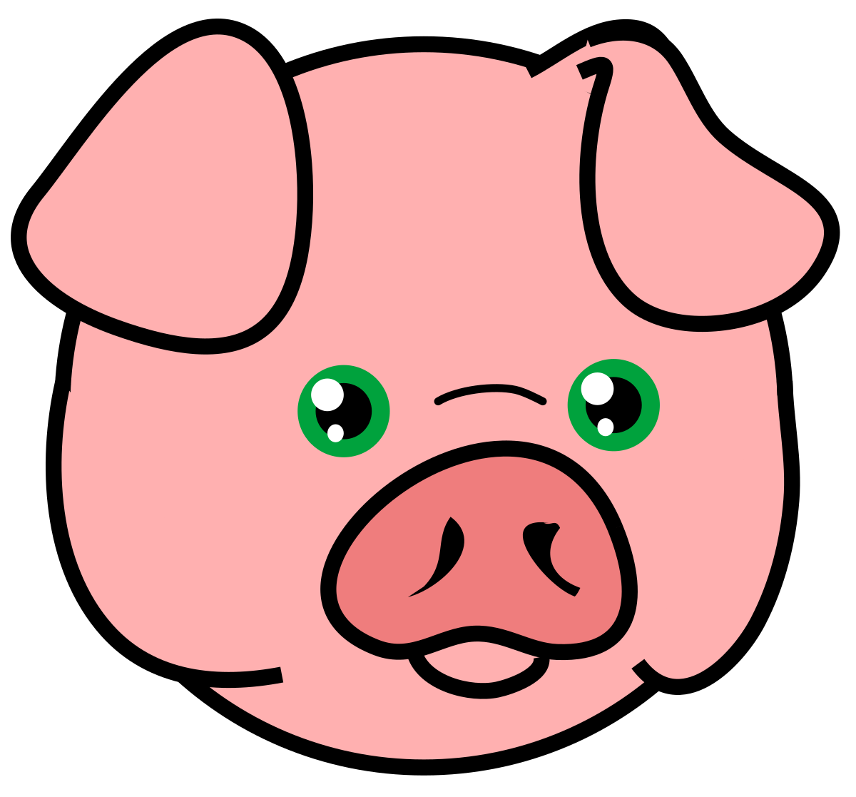 Datei Pig Icon 05 Svg Wikipedia