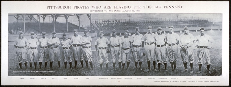File:Pittsburgh Pirates who are playing for the 1905 pennant.tif