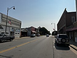 Downtown Plainfield in July 2024