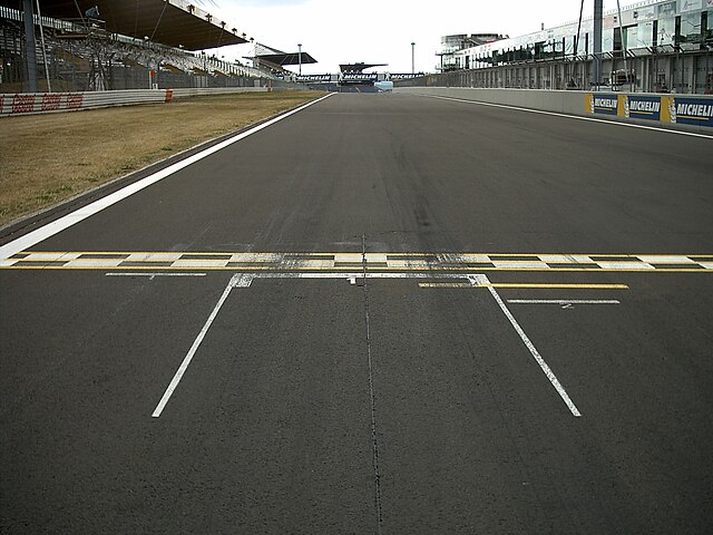 Plaats van de Polepostion op de Nürburgring.