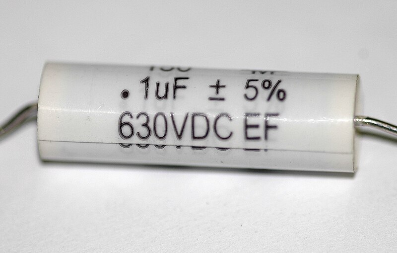 File:Polyester film capacitor.jpg