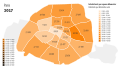 Population density of Paris, 2017 - INSEE.svg