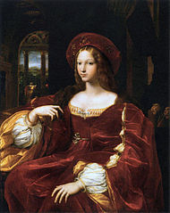 Portrait de Jeanne d'Aragon, Raphaël
