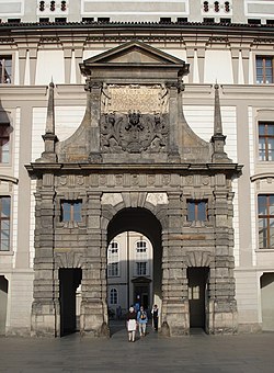 Matyášova brána Pražského hradu