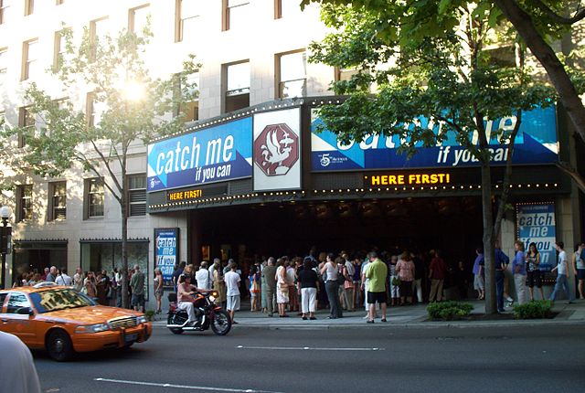 Catch Me If You Can at the 5th Avenue Theatre in Seattle, Washington.