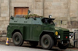 Humber Pig British lightly armoured truck