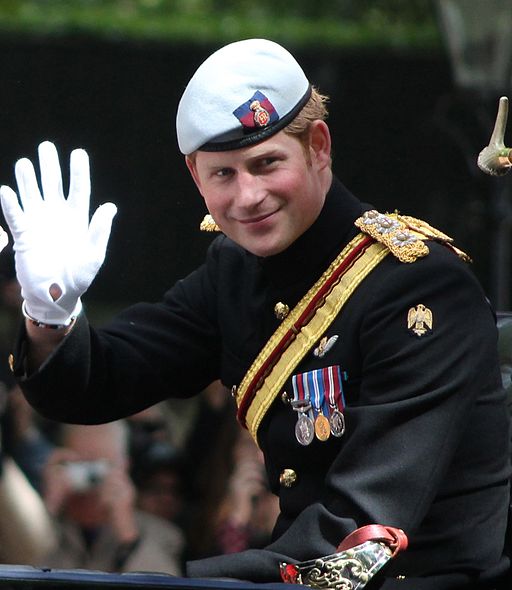 Prince Harry Trooping the Colour cropped