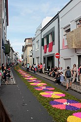 Procession in Santo Cristo 2014