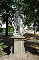 Čeština: Socha sv. Jana Nepomuckého v obci Puklice, okres Jihlava. English: Statue of Saint John of Nepomuk in the municipality of Puklice, Jihlava District, Vysočina Region, Czech Republic.