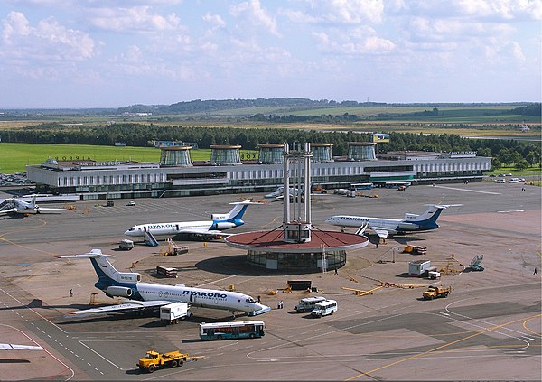 View of the taxiways