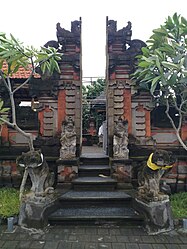 Entrance of the Pura Rambut Siwi