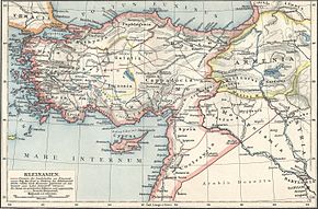 Kleinasien (mit römischen Provinzen) und Mesopotamien in der Antike