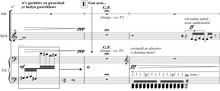 Puw - soprano, arfa va rivoyatchi uchun 'Hadau' (2009), bb47-49.tif