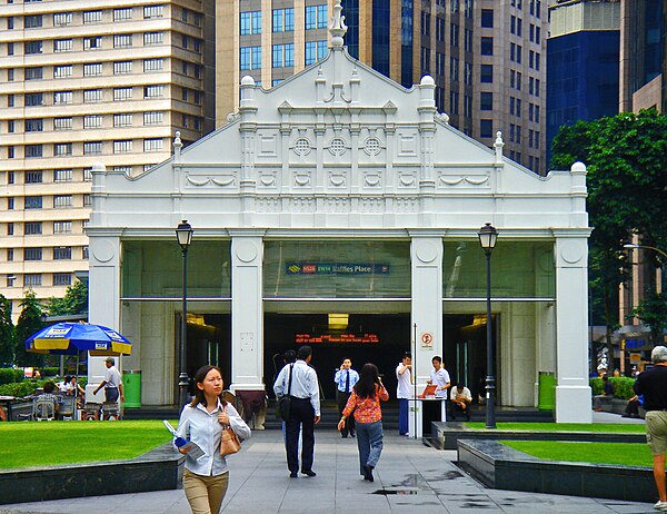 Raffles Place Mrt Map Raffles Place Mrt Station - Wikiwand