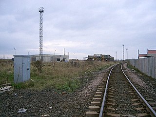 Blyth Cambois TMD Former diesel locomotive depot in Northumberland, England