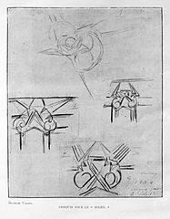 Raymond Duchamp-Villon, 1912, Croquis pour le Soleil