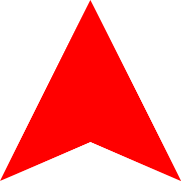 File:Red Arrow Up.svg