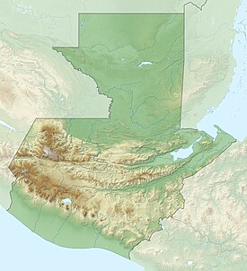 Фуего ісп. Volcán de Fuego. Карта розташування: Гватемала