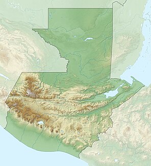 Ісабаль (озеро). Карта розташування: Гватемала
