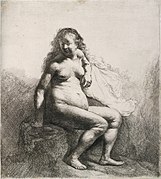Gravura de Rembrandt
