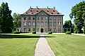 Schloss Rißtissen, seit 1613 im Besitz der Familie, um 1784 neu errichtet