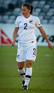 <span class="mw-page-title-main">Ria Percival</span> New Zealand footballer