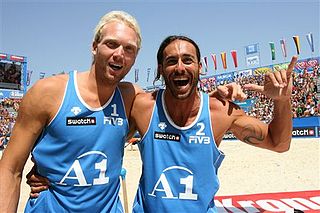 Eugenio Amore Italian volleyball and beach volleyball player