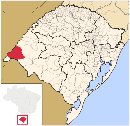 Uruguaiana – Mappa