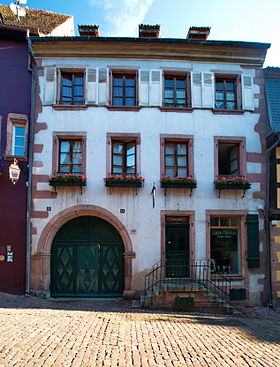 Imagen ilustrativa del artículo Casa en 44, rue du Général-de-Gaulle en Riquewihr