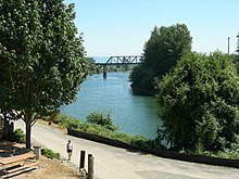 Snohomish River seen from downtown Snohomish in 2006 River seen from downtown Snohomish.jpg