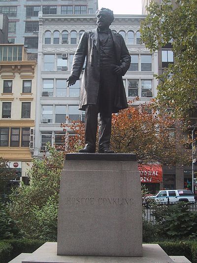 Statue of Roscoe Conkling