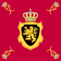 Royal Standard of King Philippe of Belgium.svg