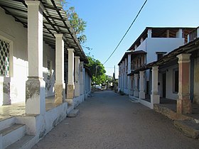 Rua Maria Pia w Vila do Ibo