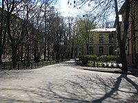 På universitetets territorium