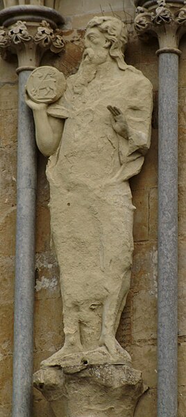 File:Salisbury Cathedral St John the Baptist.jpg