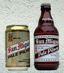 San Miguel Pale Pilsen San Miguel Beer-set.jpg